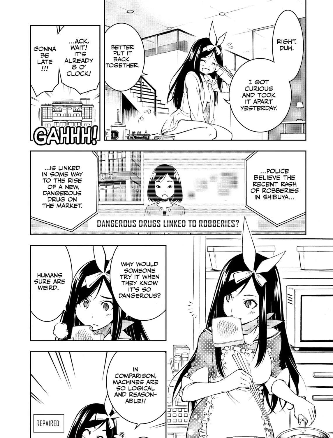 Read Infini-T Force: Arc to the Future chapter 1 image 8 on Lezhin
