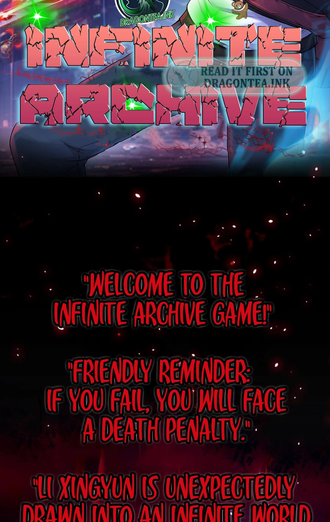 Read Infinite Archives chapter 0 image 2 on Lezhin