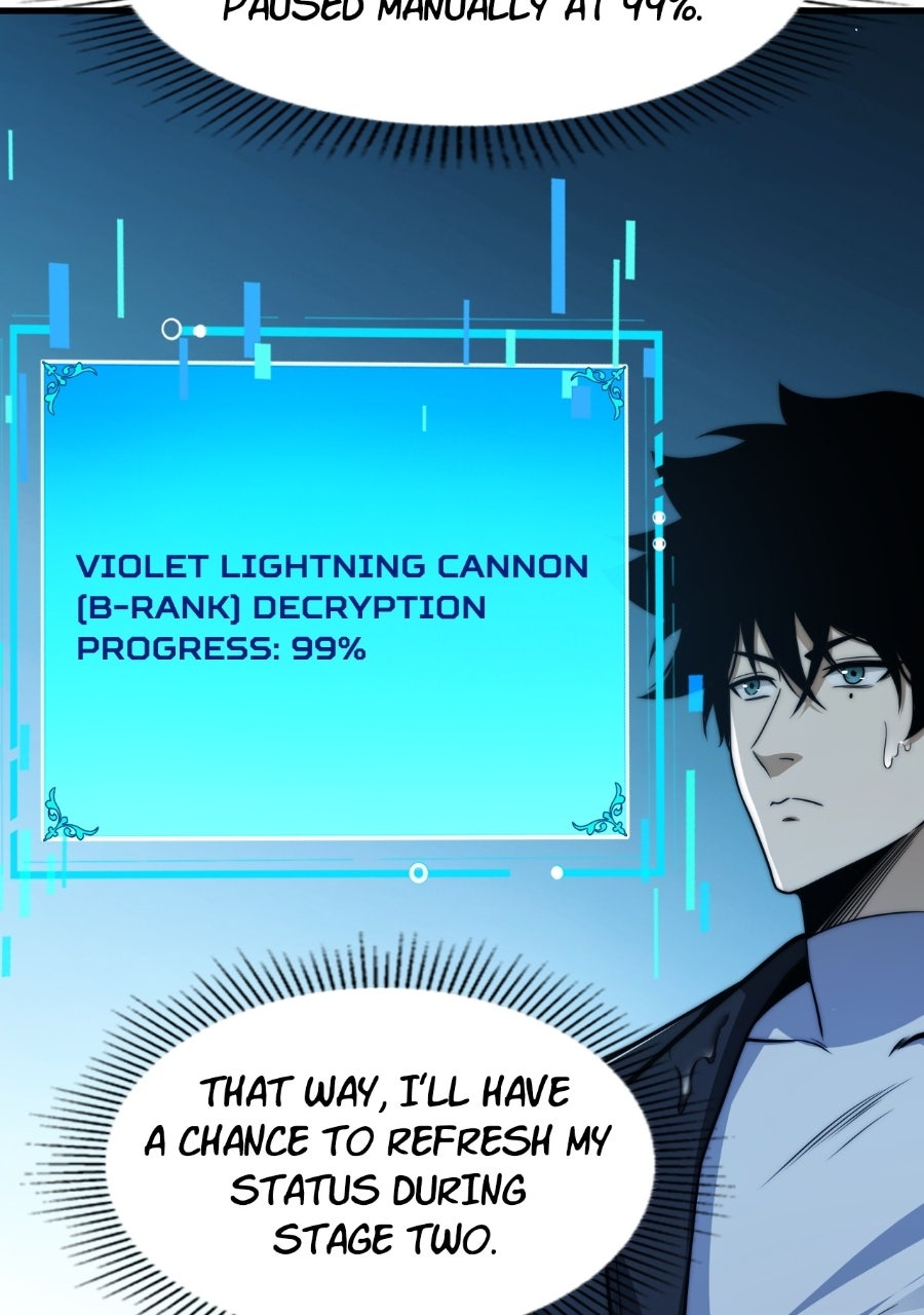 Read INFINITE DECRYPTION:THE STRONGEST LEVEL 0 chapter 12 image 100 on Lezhin