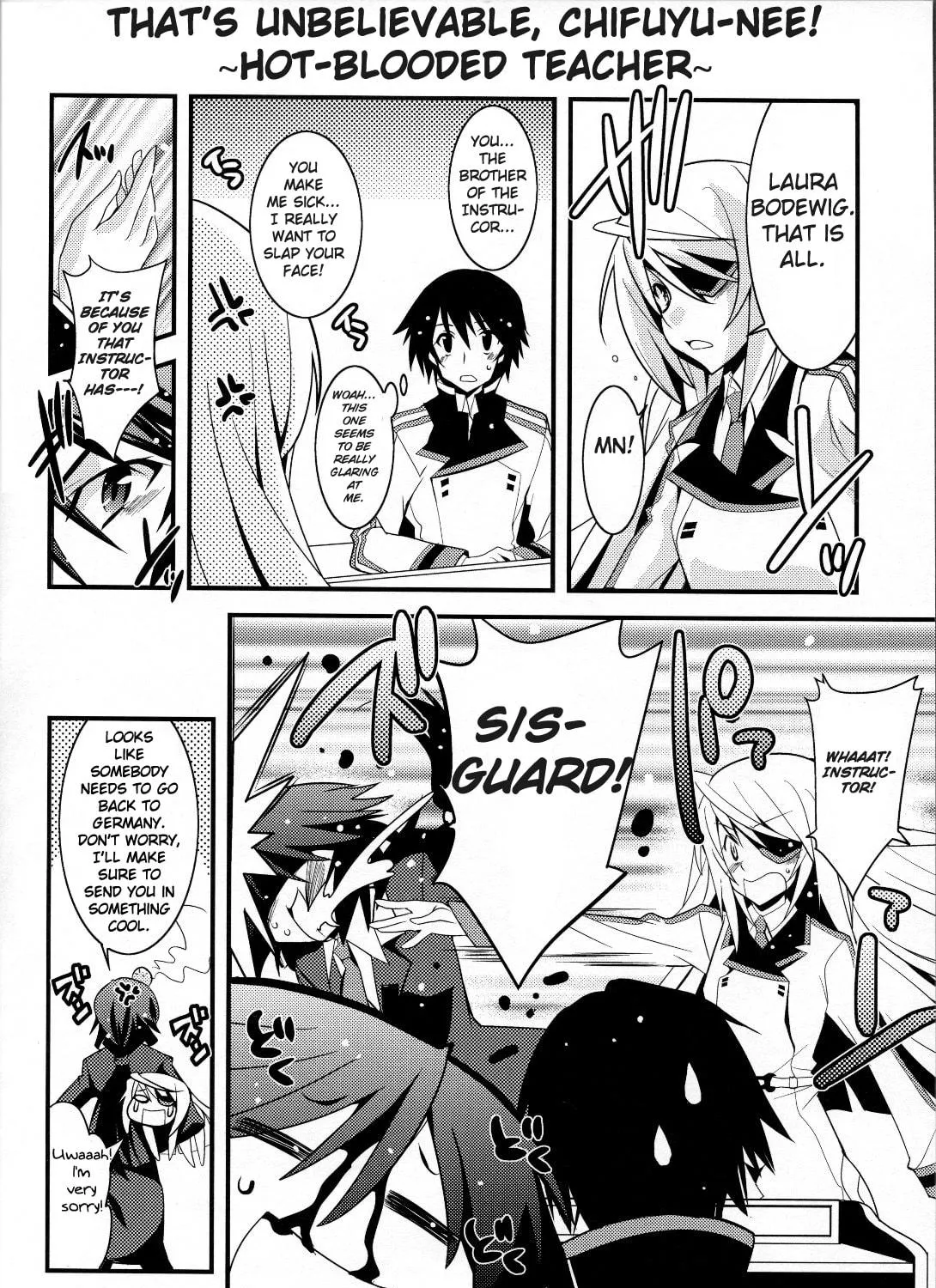 Infinite Stratos - Chifuyu-Nee Only Chapter 2 page 9 - 