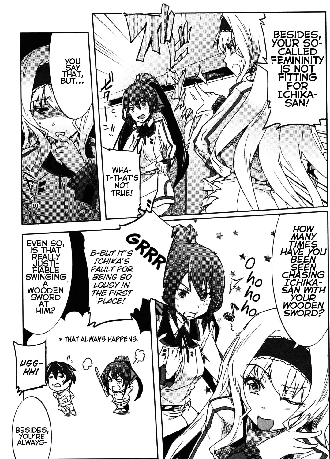 Read Infinite Stratos: Official Anthology Comic chapter 8 image 2 on Lezhin