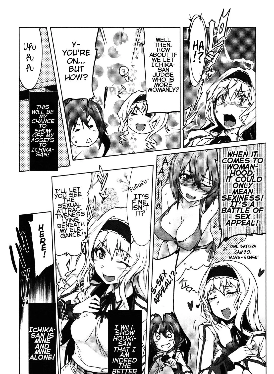 Read Infinite Stratos: Official Anthology Comic chapter 8 image 4 on Lezhin
