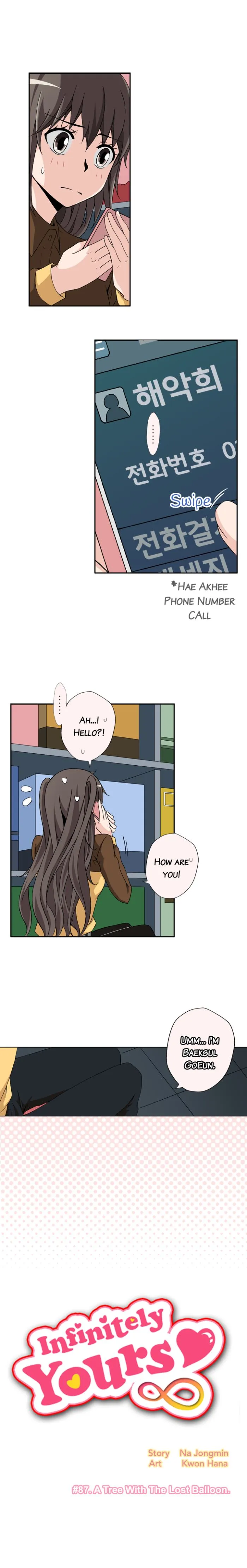 Infinitely Yours Chapter 87 page 1 - 