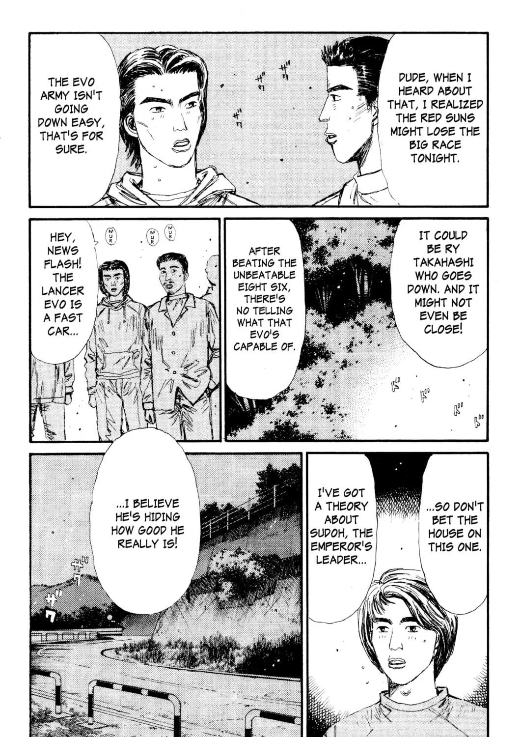 Read Initial D chapter 111 image 4 on Lezhin