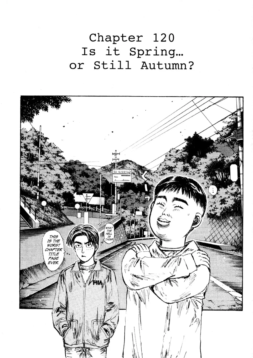 Read Initial D chapter 120 image 0 on Lezhin
