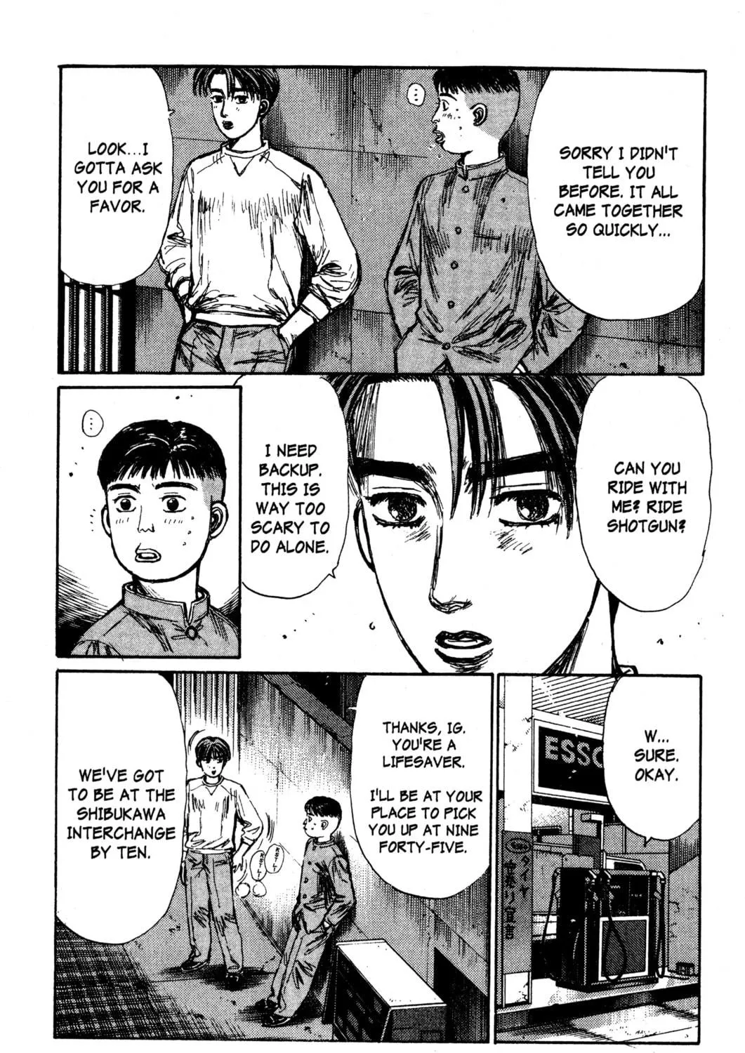 Read Initial D chapter 133 image 10 on Lezhin