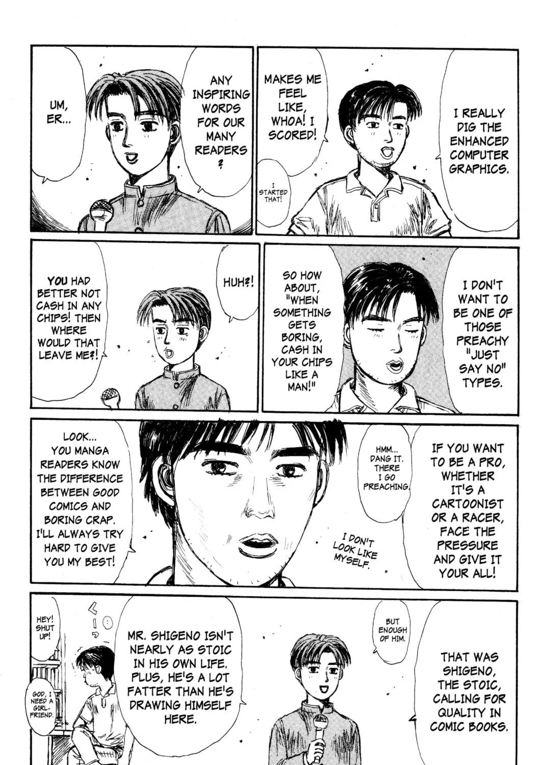 Read Initial D chapter 145 image 46 on Lezhin