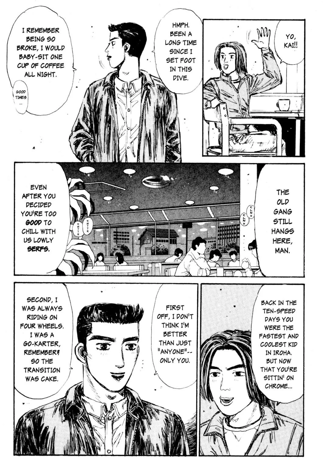 Read Initial D chapter 163 image 16 on Lezhin