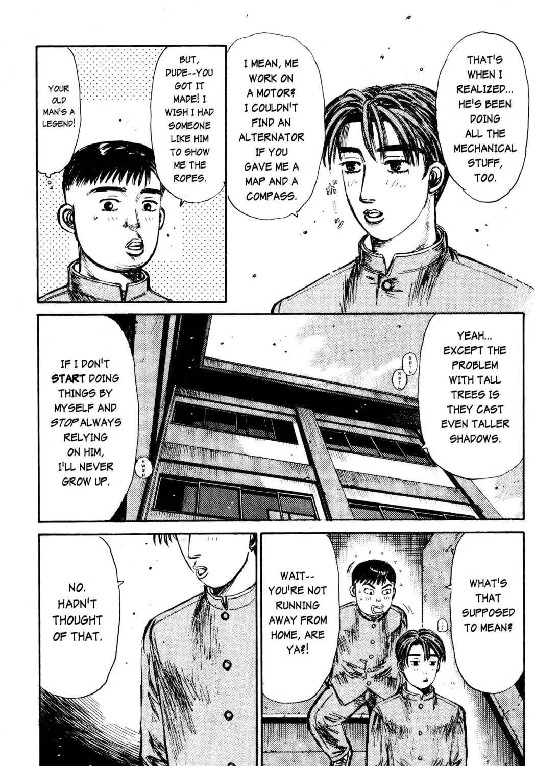 Read Initial D chapter 172 image 22 on Lezhin