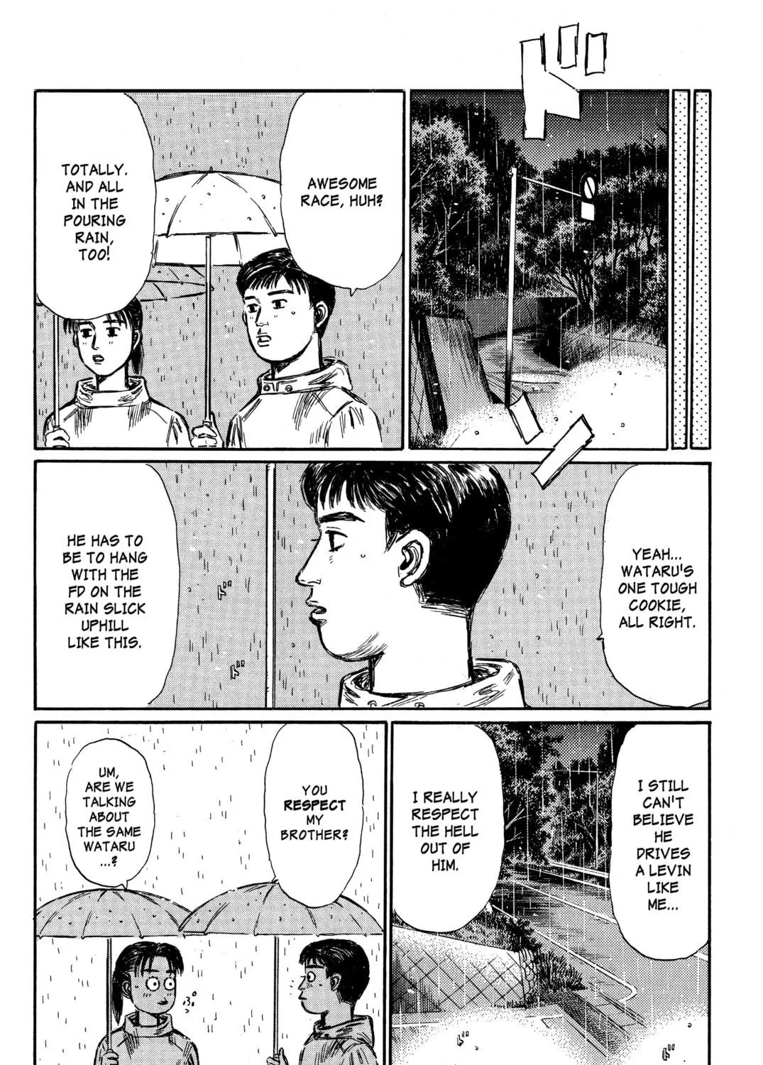Read Initial D chapter 313 image 22 on Lezhin