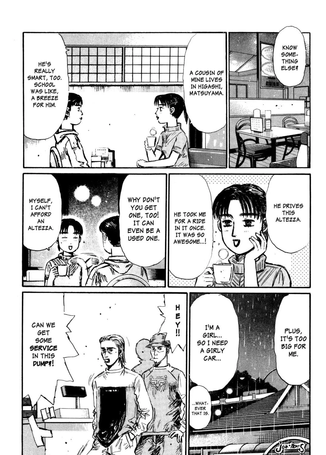 Read Initial D chapter 324 image 10 on Lezhin