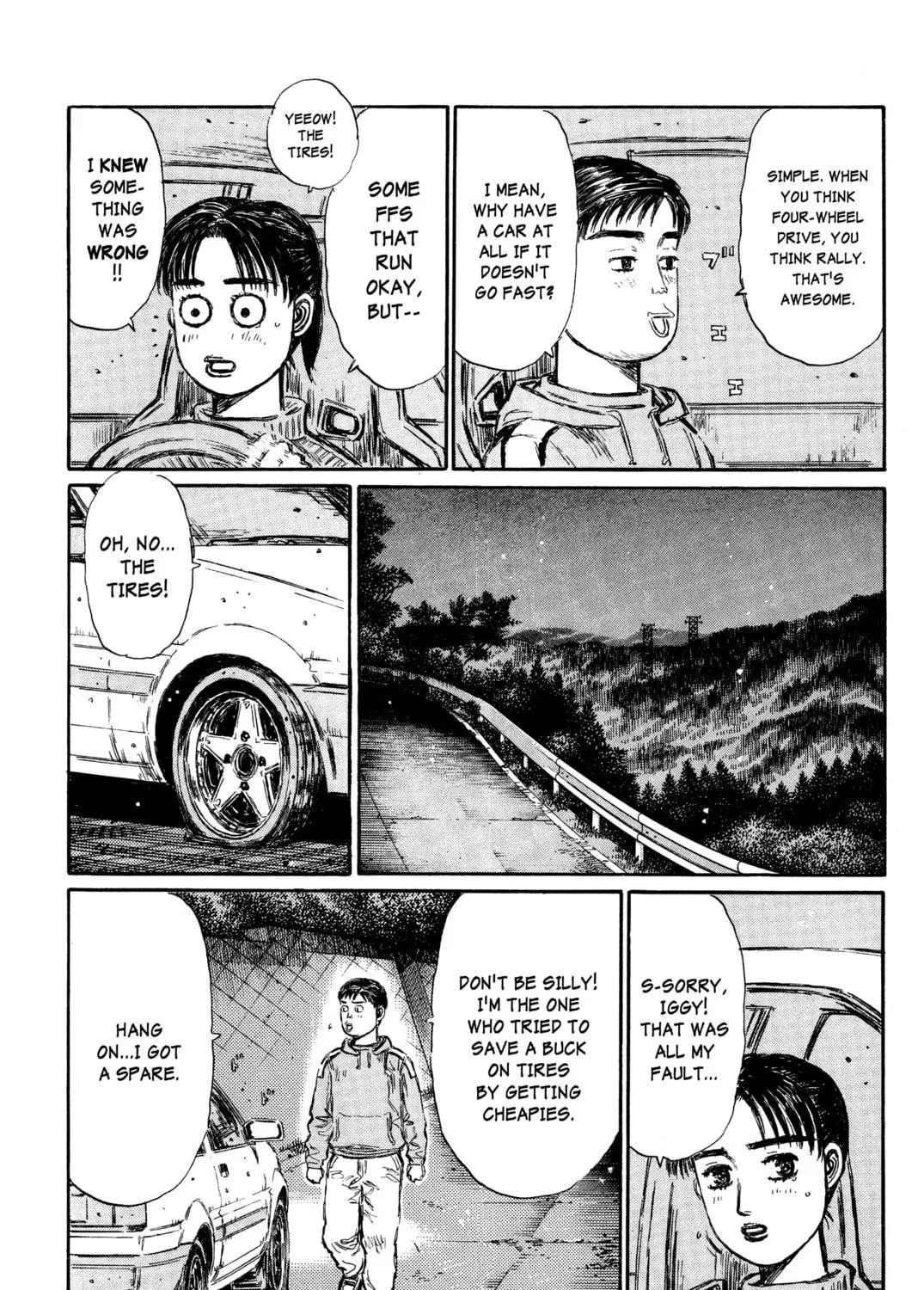 Read Initial D chapter 325 image 10 on Lezhin