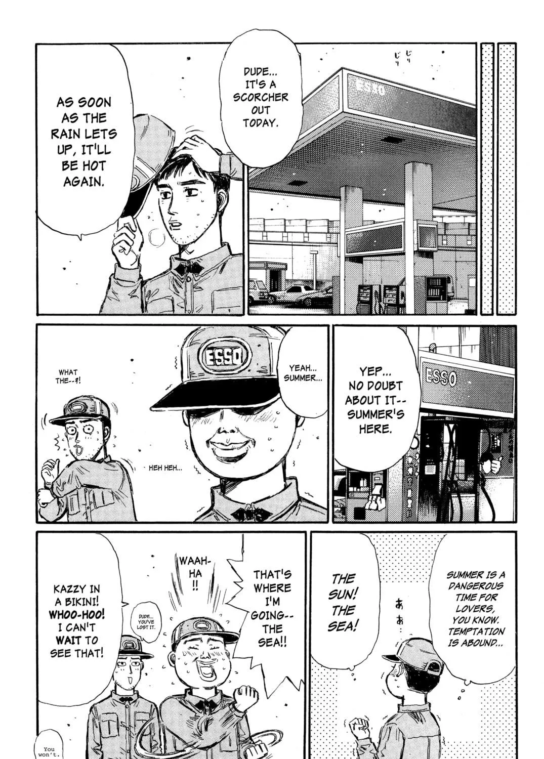 Read Initial D chapter 327 image 22 on Lezhin