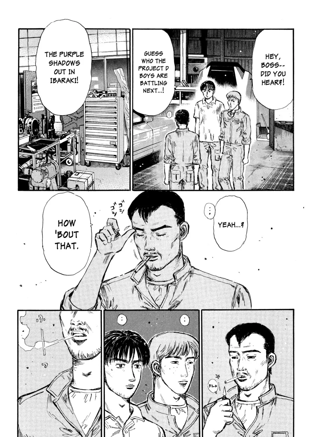 Read Initial D chapter 367 image 8 on Lezhin
