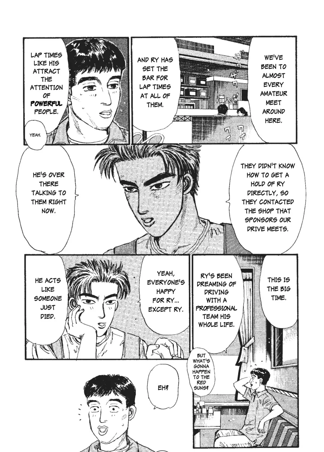 Read Initial D chapter 39 image 14 on Lezhin