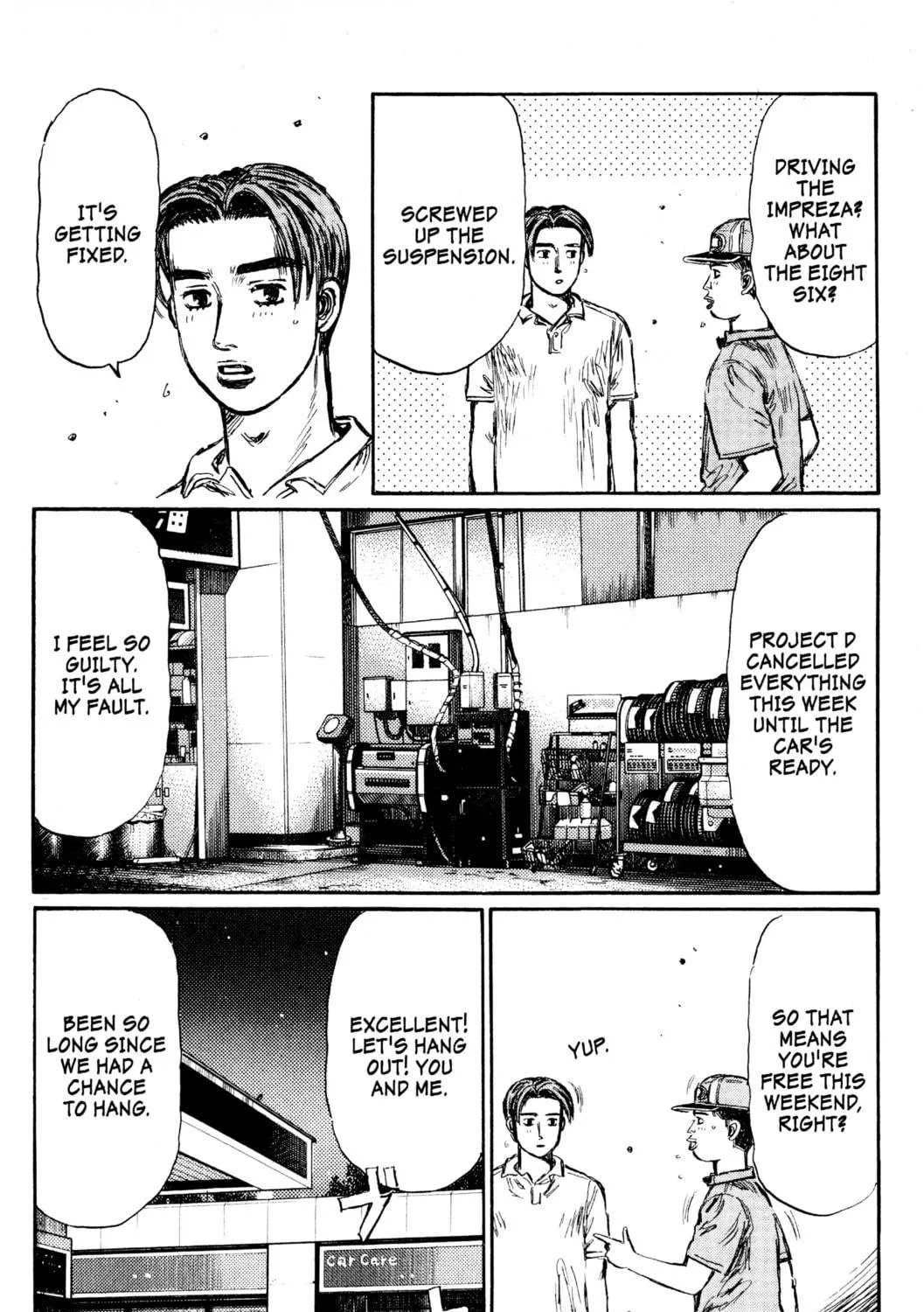 Read Initial D chapter 424 image 22 on Lezhin