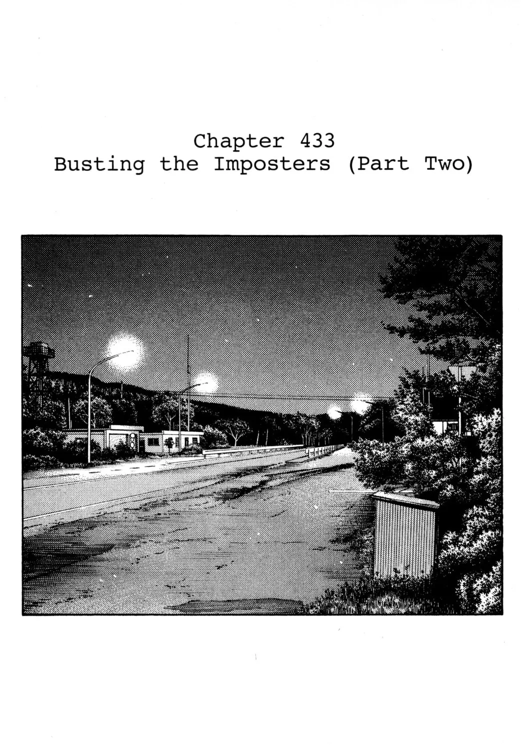 Read Initial D chapter 433 image 0 on Lezhin