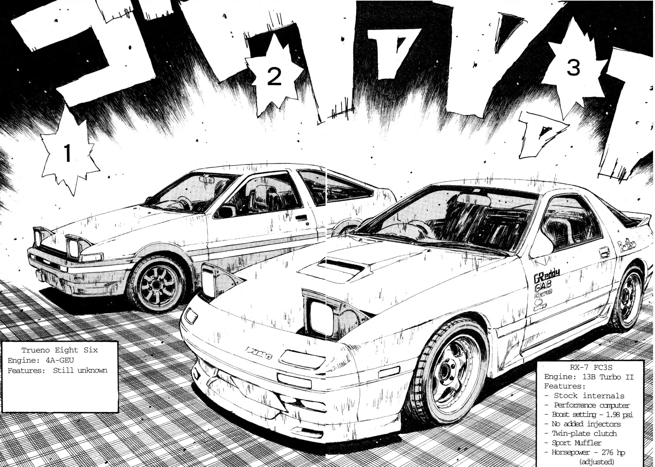 Read Initial D chapter 44 image 18 on Lezhin