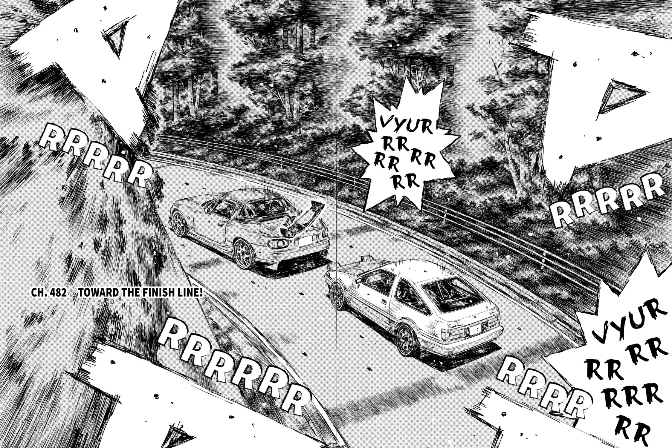 Read Initial D chapter 482 image 2 on Lezhin