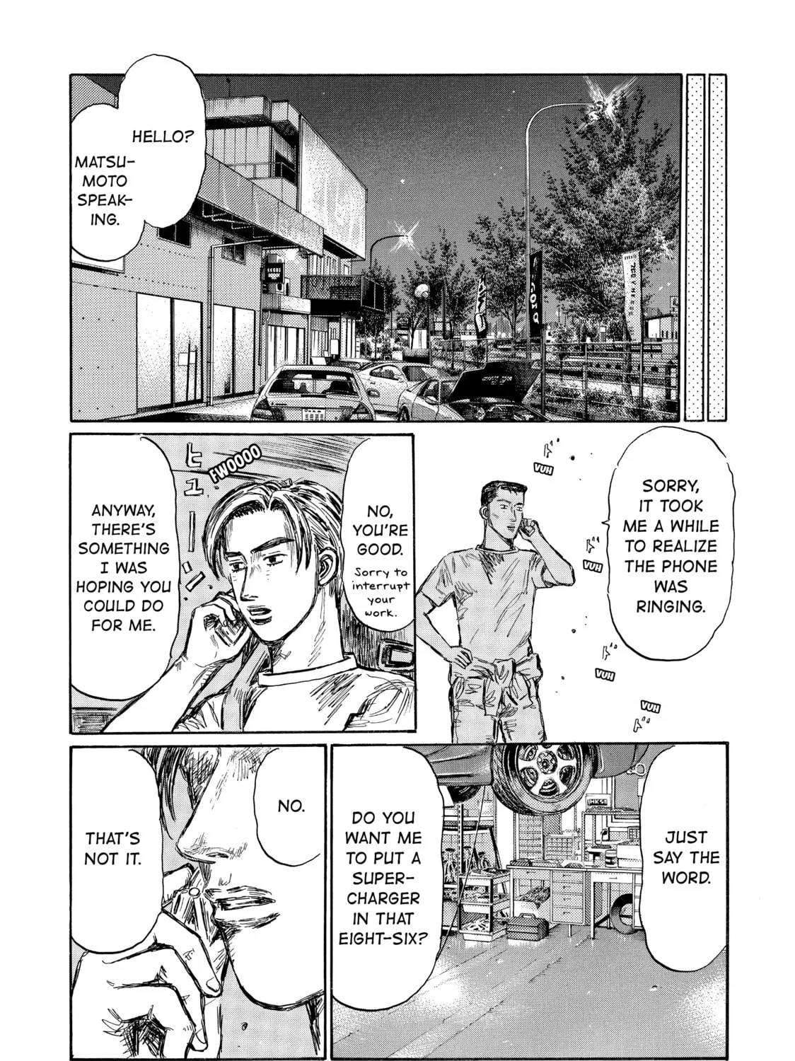 Initial D Chapter 485 page 9 - 