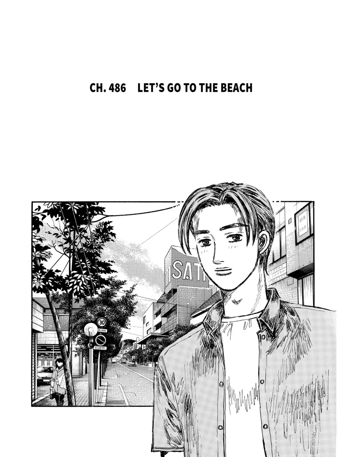 Read Initial D chapter 486 image 0 on Lezhin