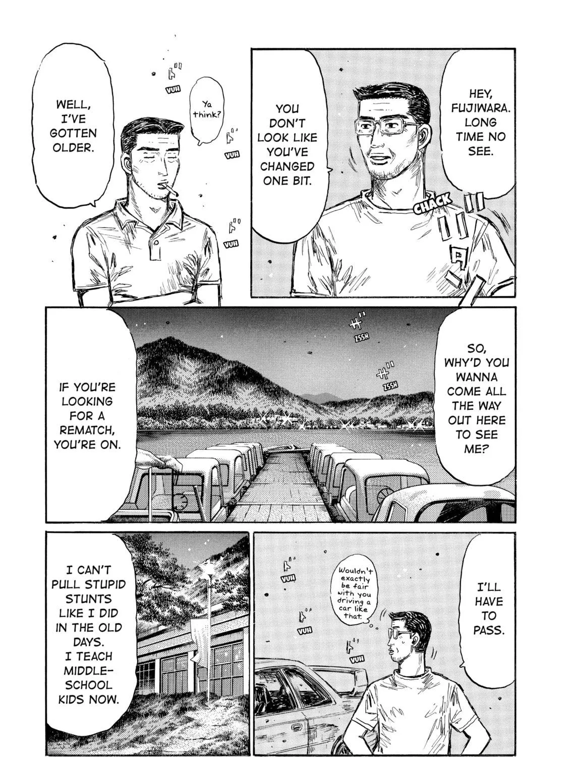 Initial D Chapter 496 page 11 - 