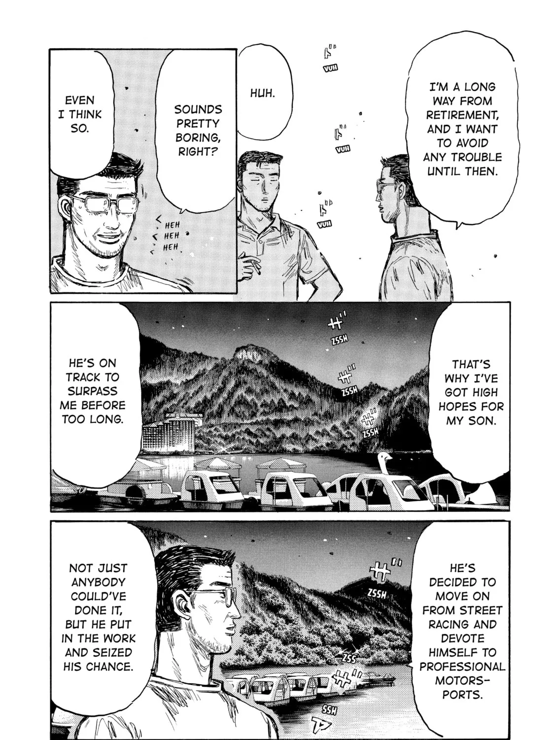 Initial D Chapter 496 page 13 - 