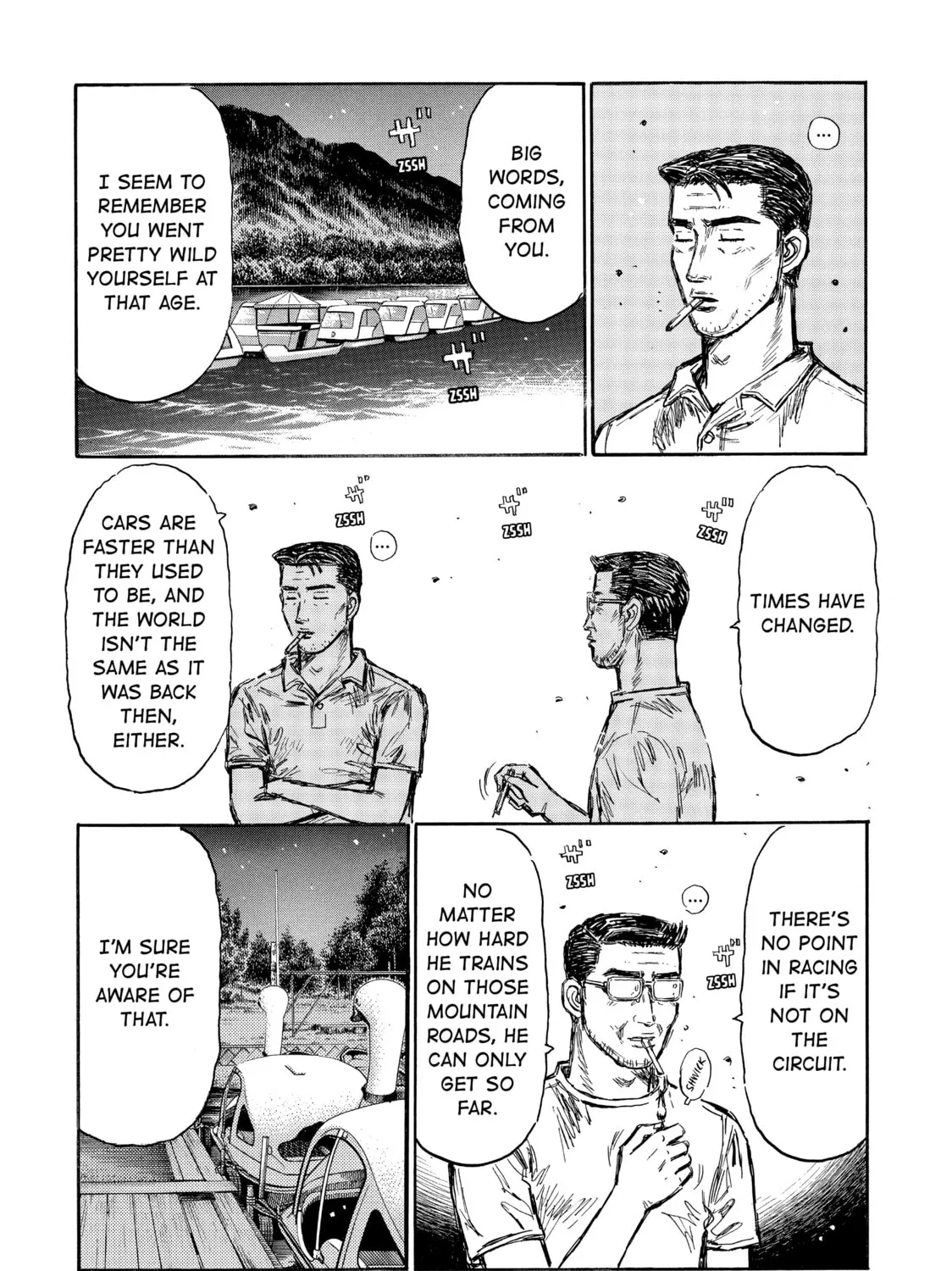 Read Initial D chapter 497 image 8 on Lezhin