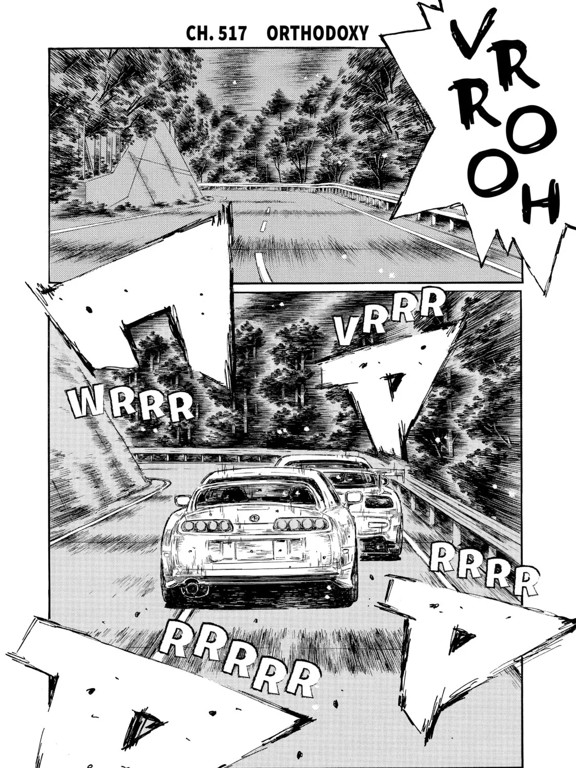 Initial D Chapter 517 page 1 - 
