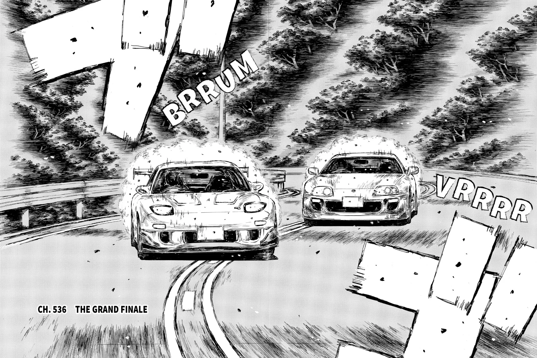 Read Initial D chapter 536 image 2 on Lezhin