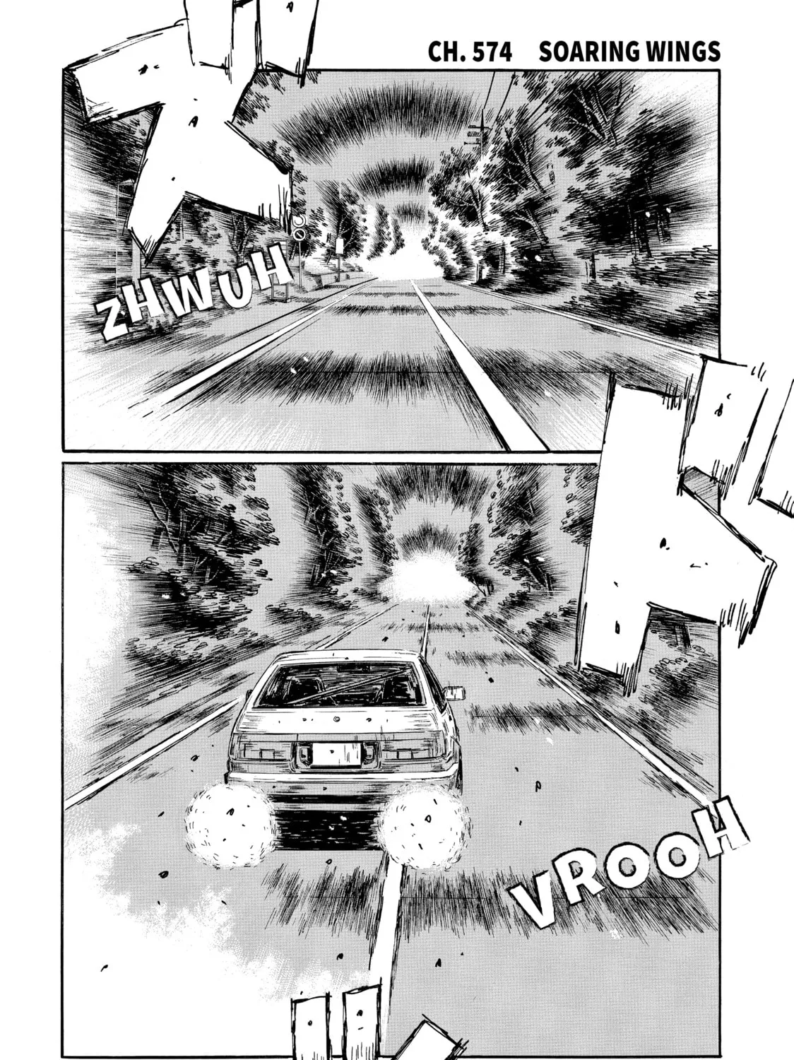 Initial D Chapter 574 page 1 - 