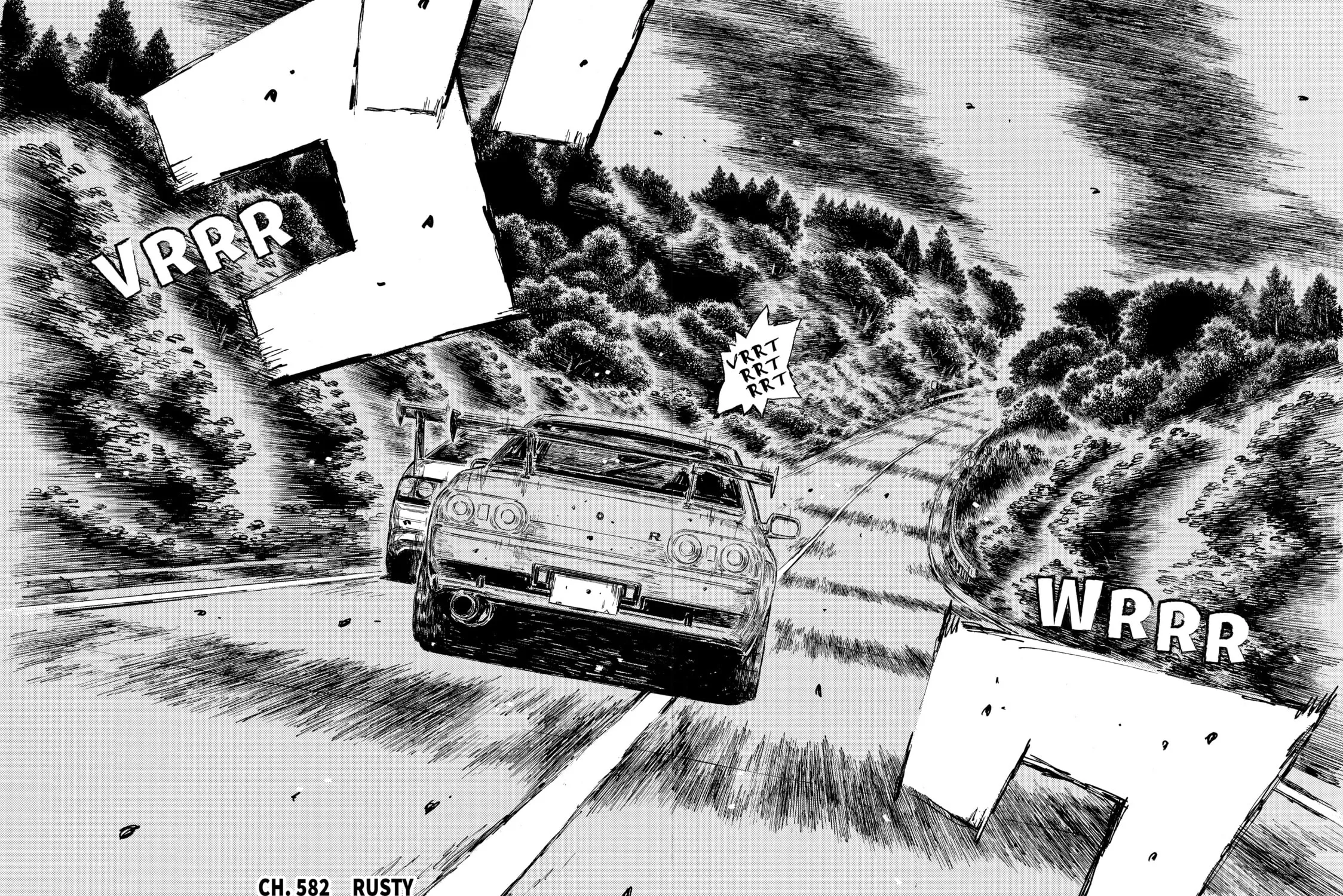 Initial D Chapter 582 page 1 - 