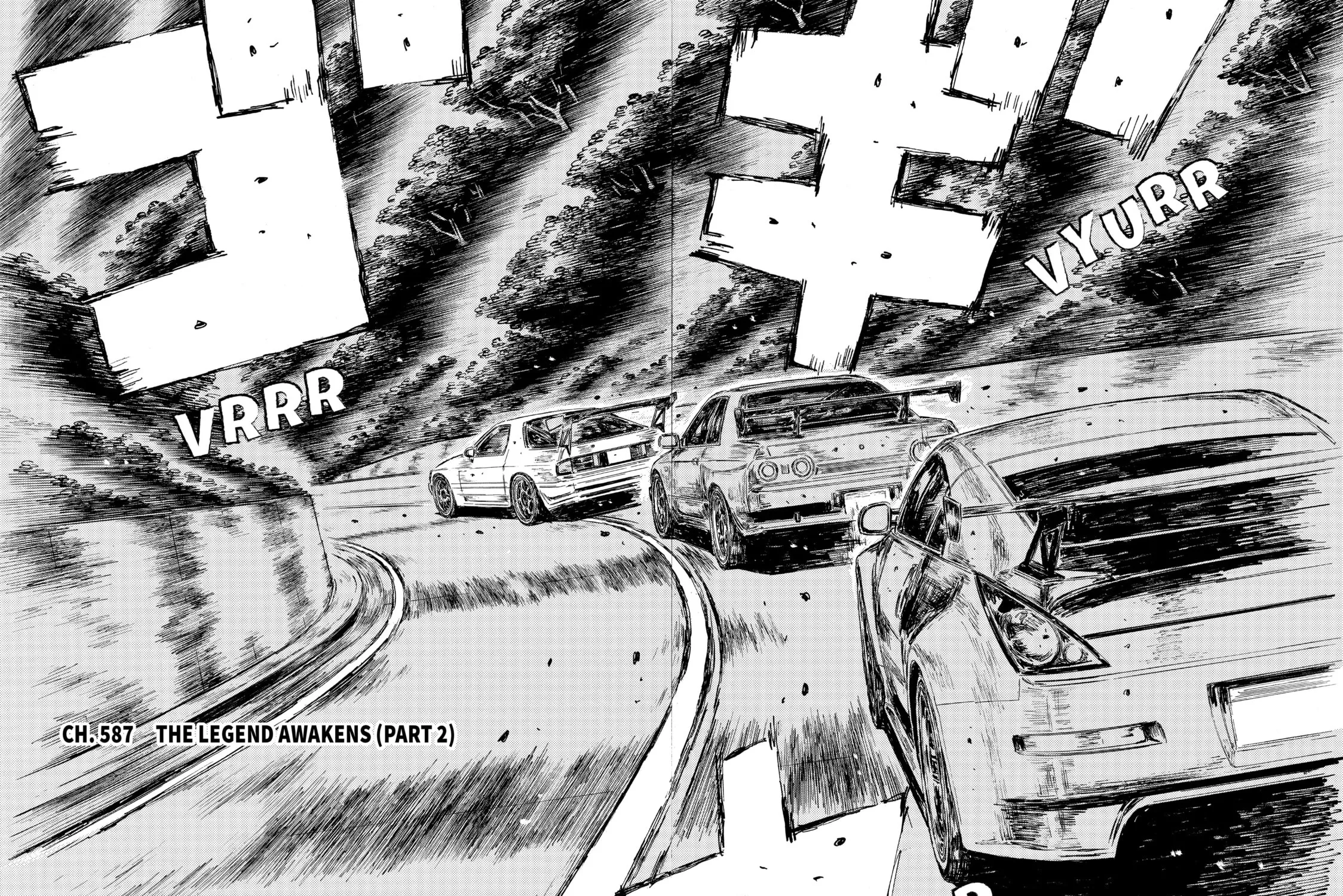 Initial D Chapter 587 page 3 - 