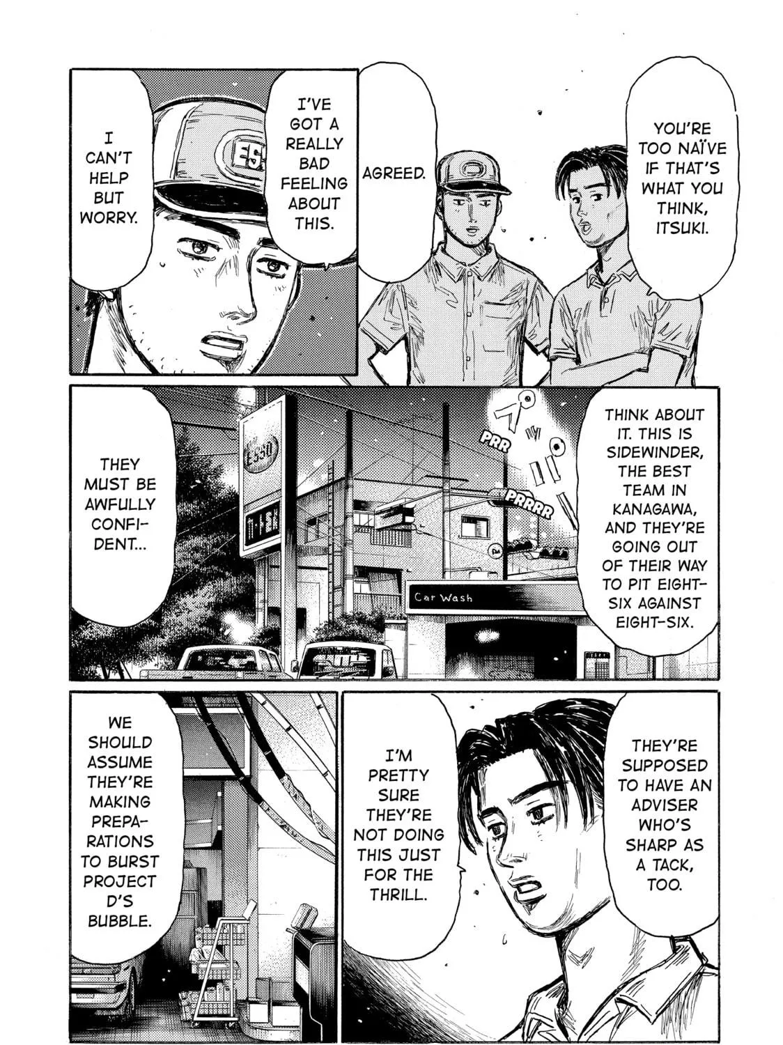Initial D Chapter 610 page 5 - 