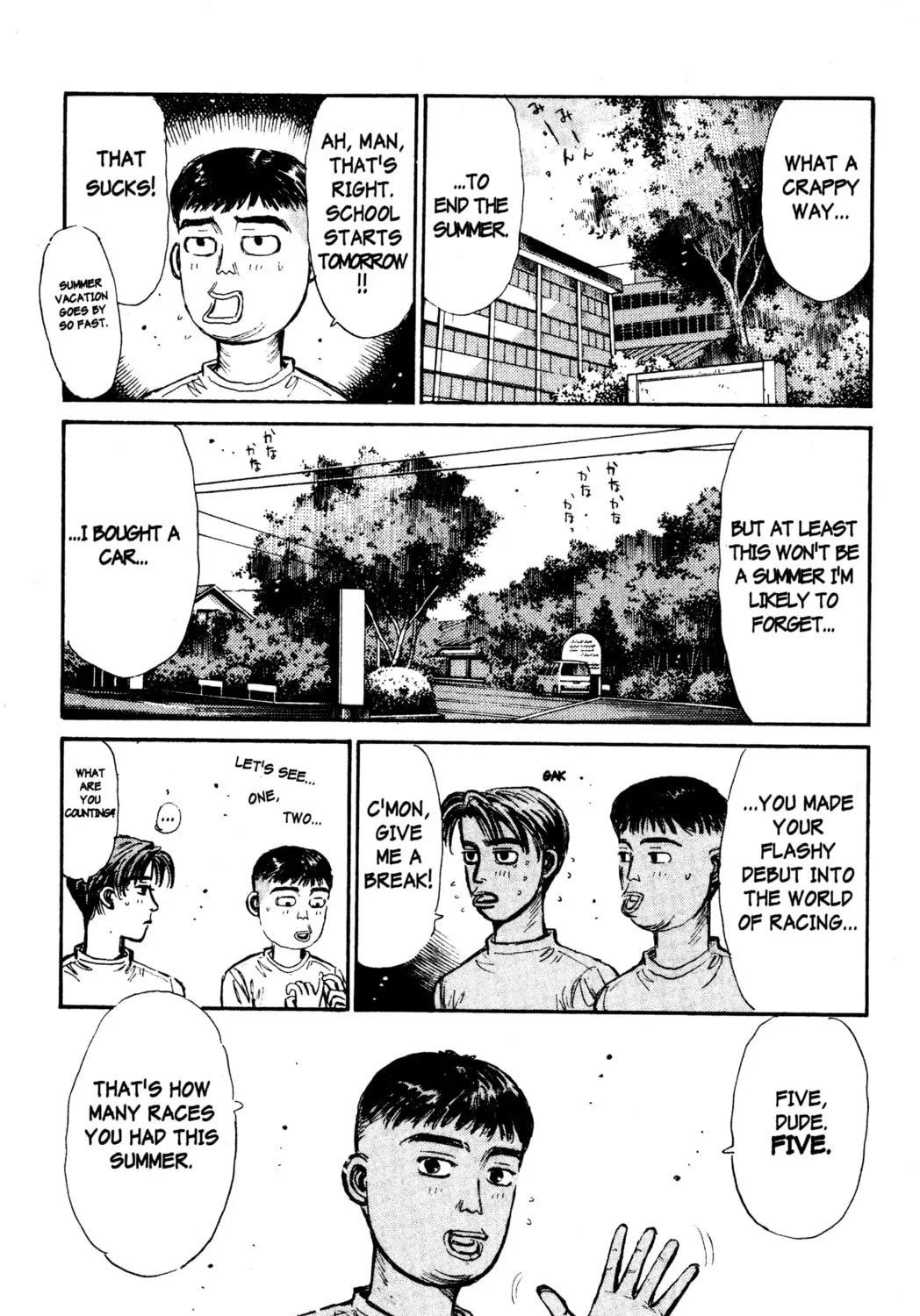 Read Initial D chapter 64 image 32 on Lezhin