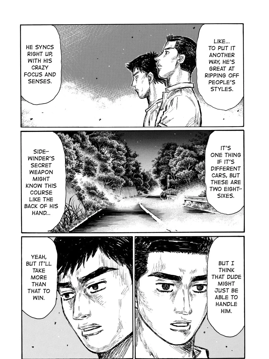 Initial D Chapter 695 page 9 - 