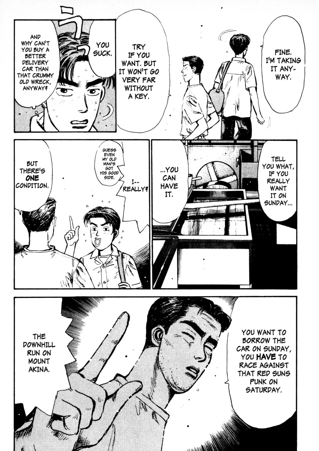 Read Initial D chapter 7 image 32 on Lezhin