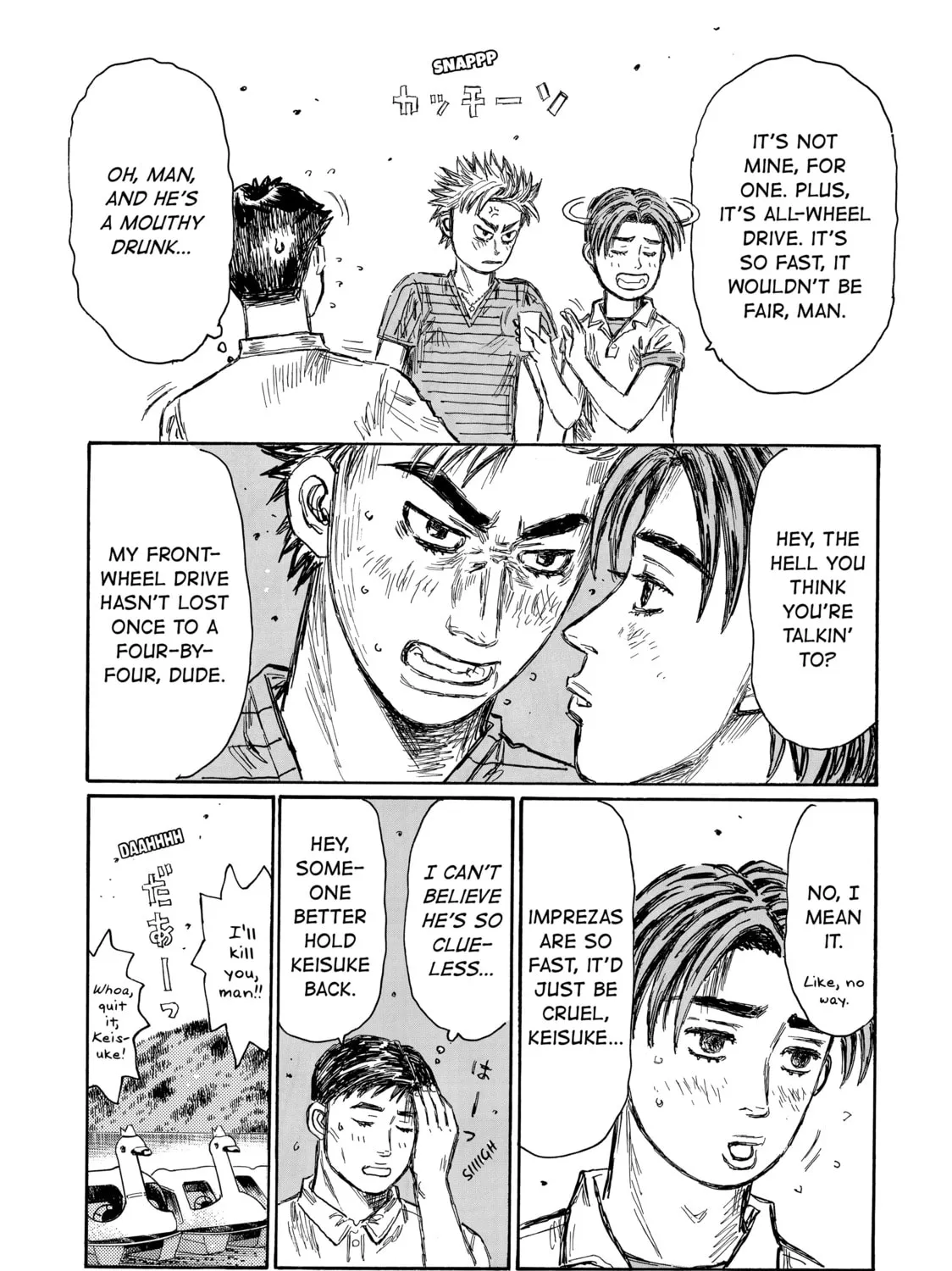 Initial D Chapter 718 page 21 - 