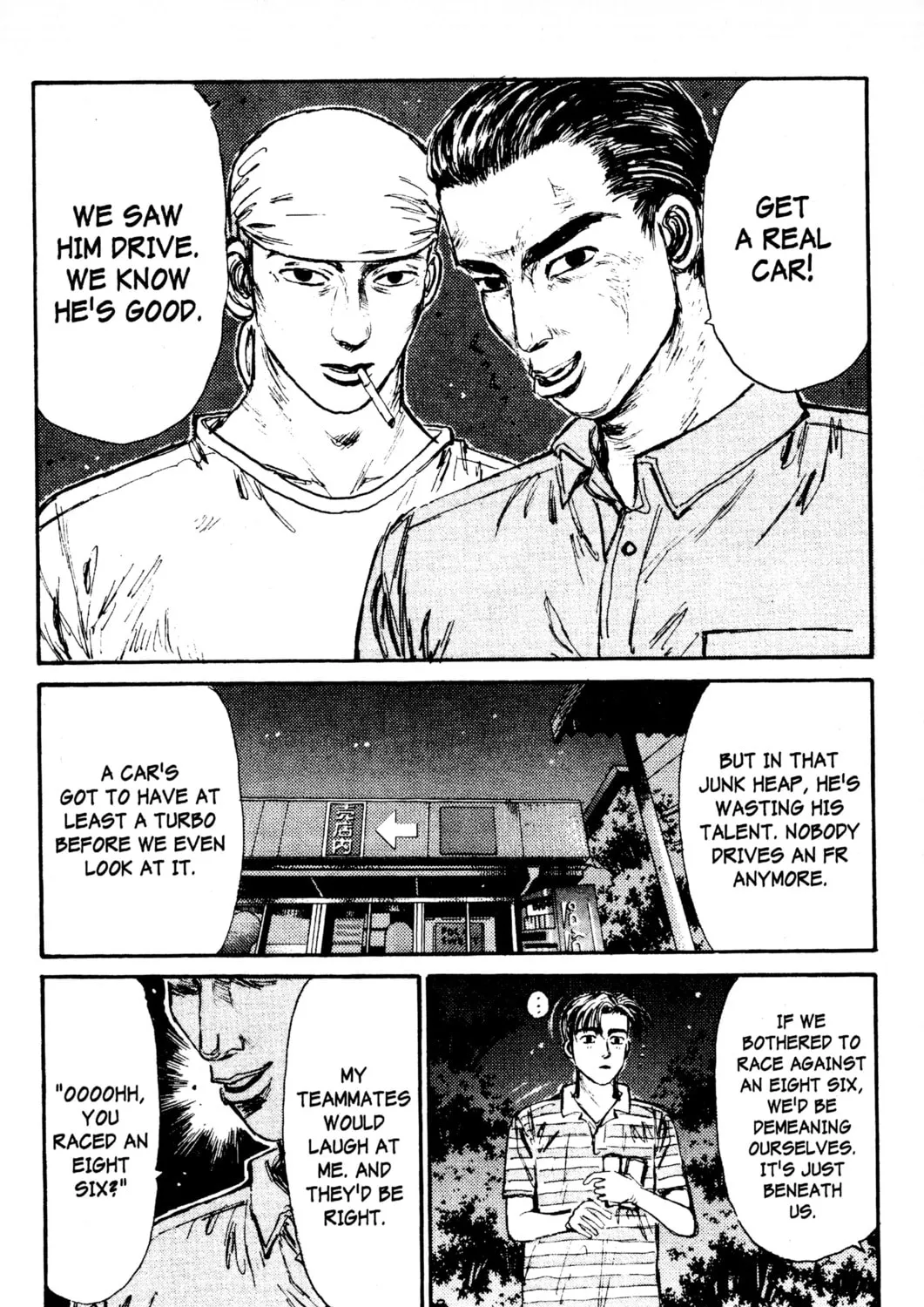 Read Initial D chapter 79 image 36 on Lezhin