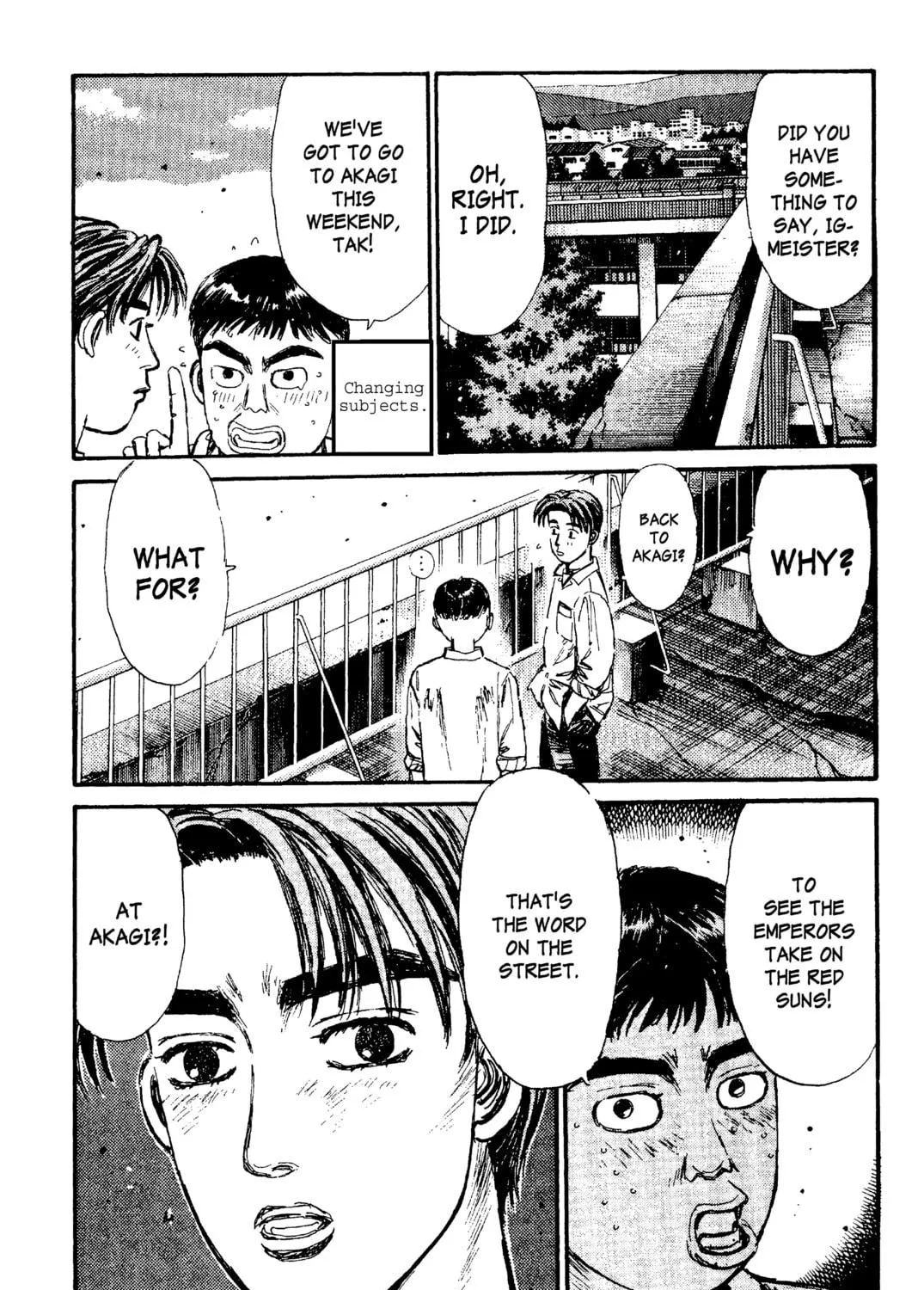Read Initial D chapter 97 image 10 on Lezhin