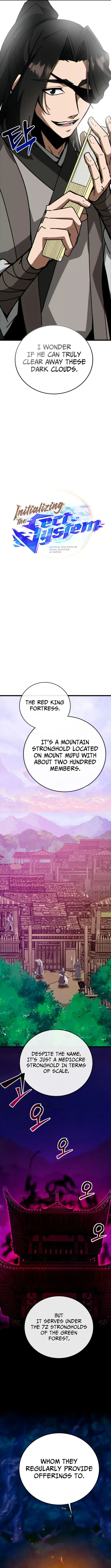 Read Initializing the Sect System chapter 37 image 2 on Lezhin