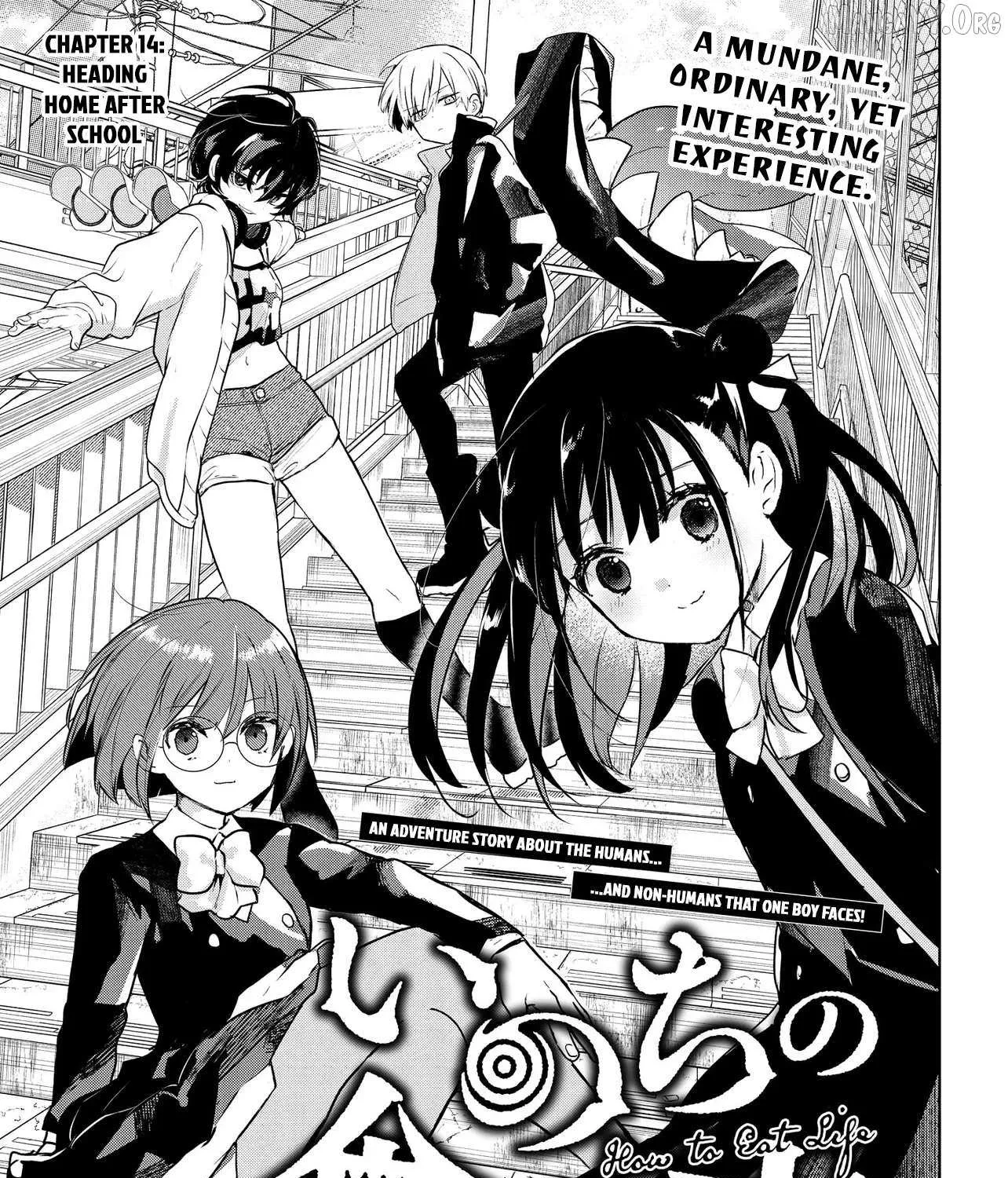 Read Inochi no Tabekata chapter 14 image 1 on Lezhin