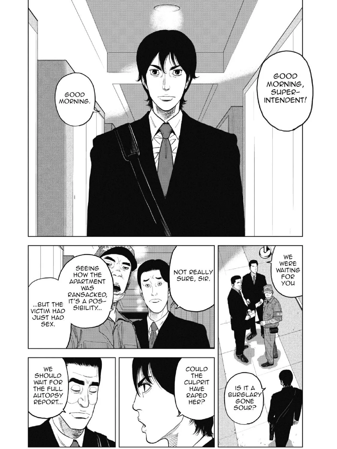 Read Inspector Kurokochi chapter 1 image 18 on Lezhin