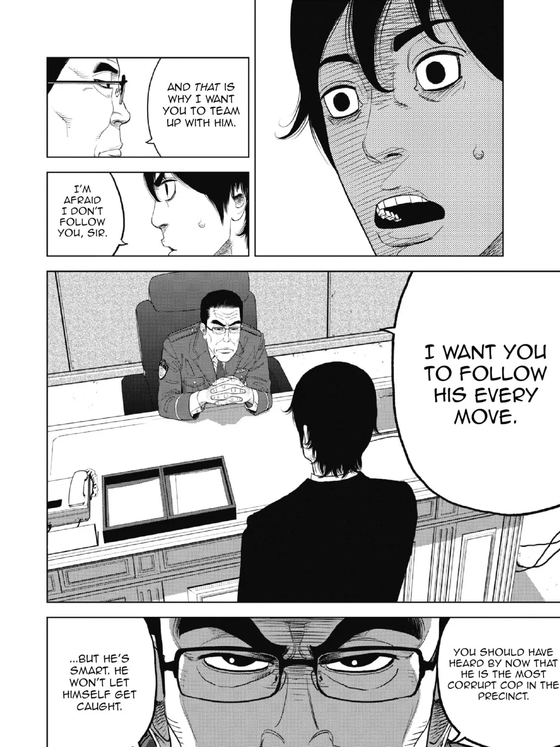 Read Inspector Kurokochi chapter 1 image 42 on Lezhin