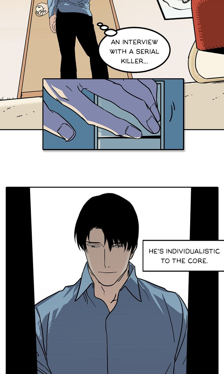 Read Interview with a Murderer chapter 2 image 18 on Lezhin