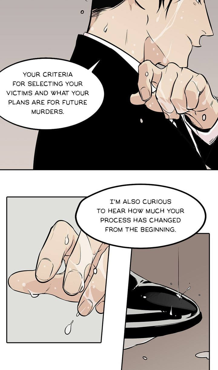 Read Interview with a Murderer chapter 4 image 18 on Lezhin