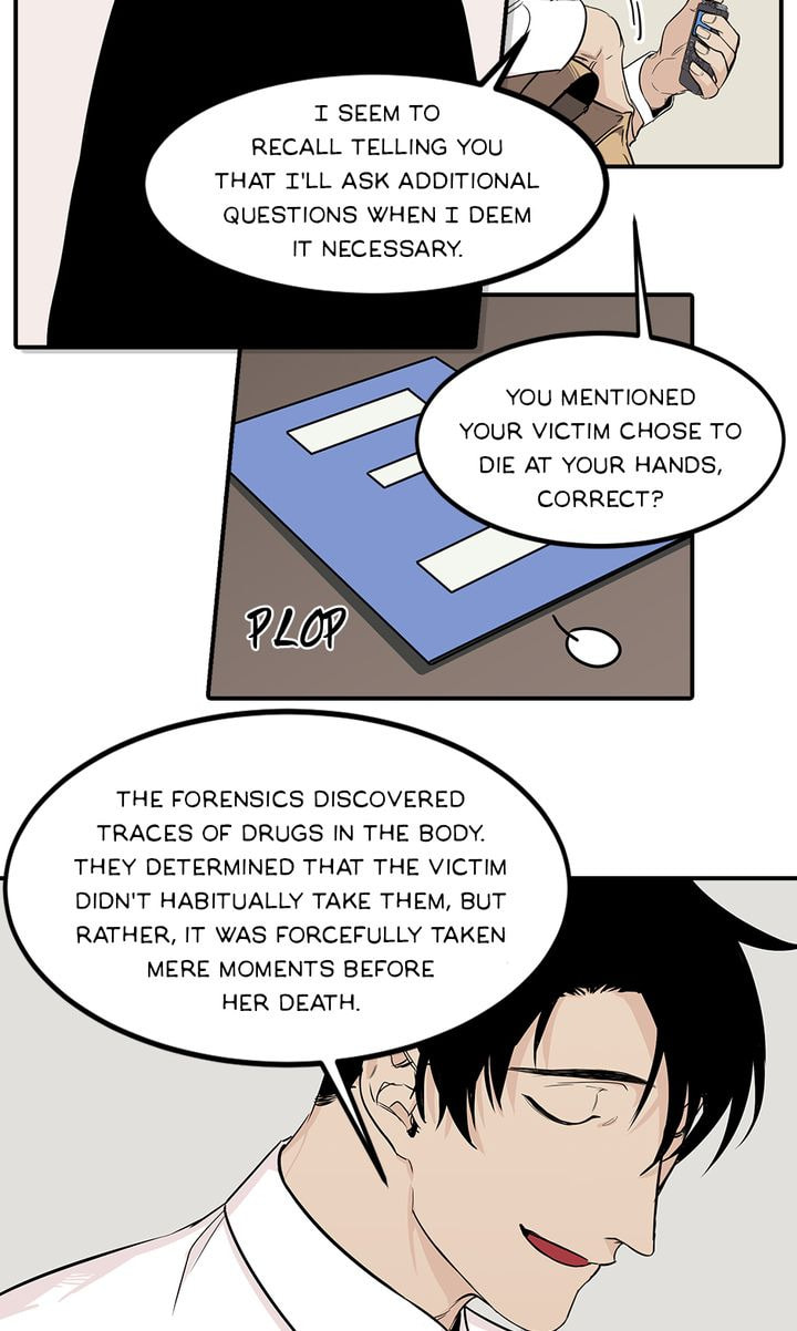 Read Interview with a Murderer chapter 7 image 16 on Lezhin