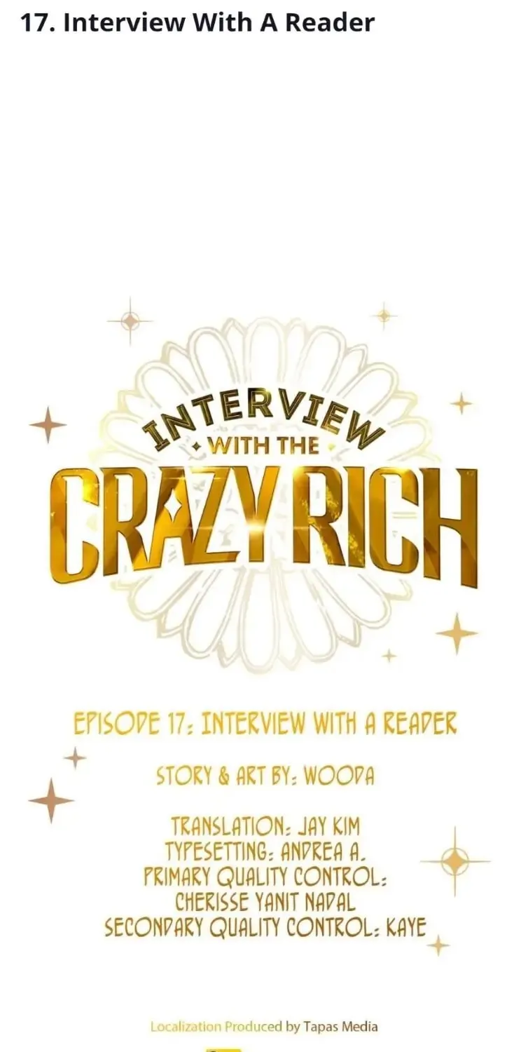 Interview with the Crazy Rich Chapter 17 page 1 - 