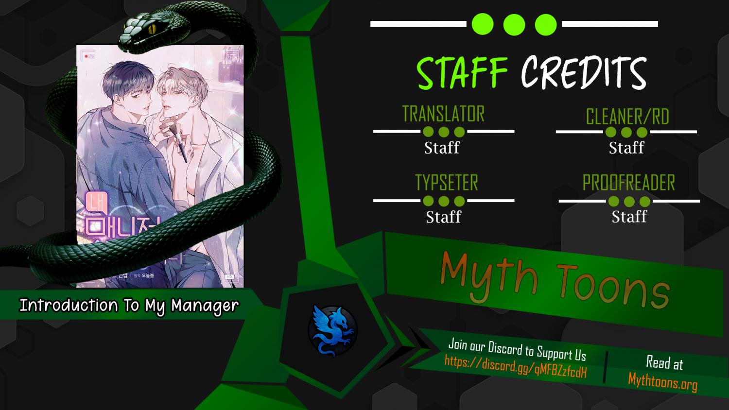 Read Introducing My Manager chapter 16 image 1 on Lezhin