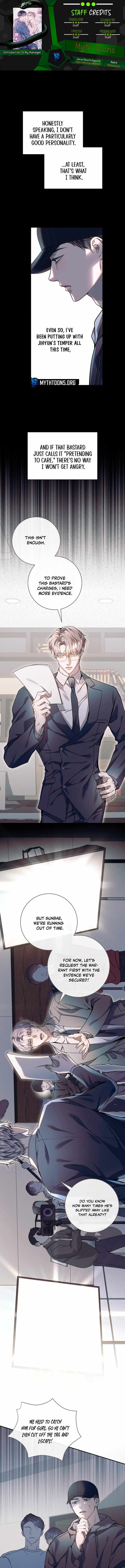 Read Introducing My Manager chapter 19 image 1 on Lezhin